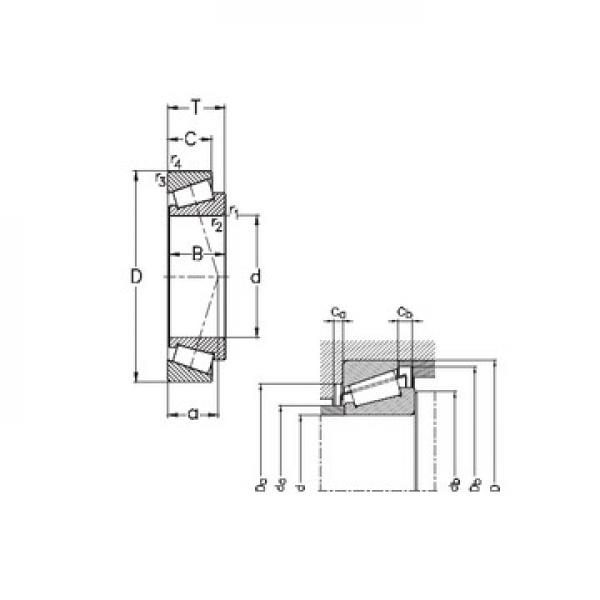 T-E-M231649D/M231610/M231610D Roulements à rouleaux coniques #1 image